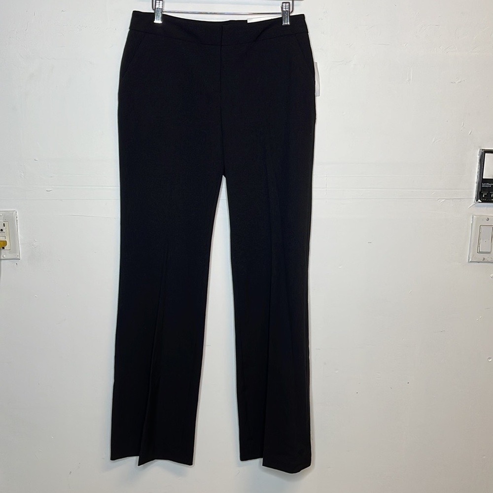 Laundry by Shelli Segal The Hailee Modern Flare Fit Black Pants